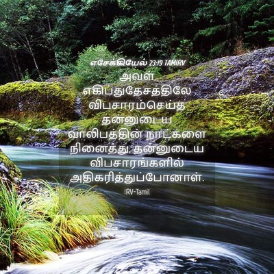 Picture 04 - எசேக்கியேல் 23:19 TAMIRV - அவள் - Bible Verse Picture