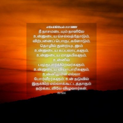Picture 04 - எசேக்கியேல் 27:27 TAMIRV - நீ நாசமடையும் - Bible Verse Picture