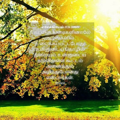 Picture 04 - எசேக்கியேல் 27:34 TAMIRV - நீ கடலின் - Bible Verse Picture