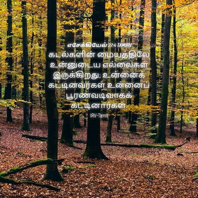 Picture 04 - எசேக்கியேல் 27:4 TAMIRV - கடல்களின் - Bible Verse Picture