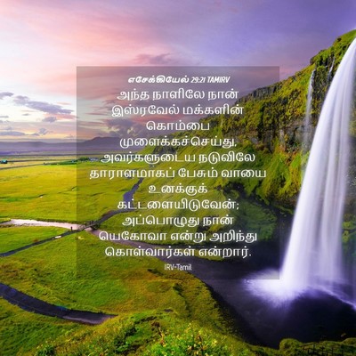 Picture 04 - எசேக்கியேல் 29:21 TAMIRV - அந்த நாளிலே நான் - Bible Verse Picture
