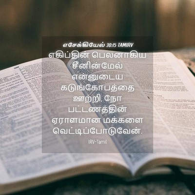 Picture 04 - எசேக்கியேல் 30:15 TAMIRV - எகிப்தின் - Bible Verse Picture