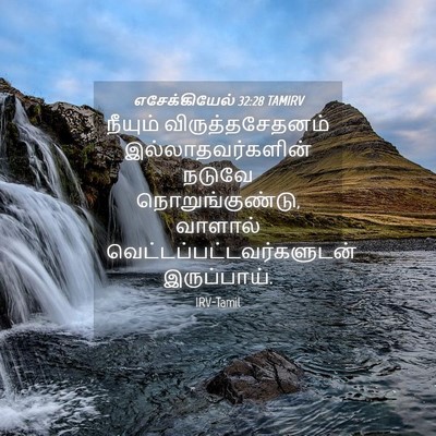 Picture 04 - எசேக்கியேல் 32:28 TAMIRV - நீயும் - Bible Verse Picture