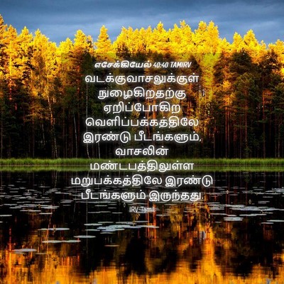 Picture 04 - எசேக்கியேல் 40:40 TAMIRV -  - Bible Verse Picture