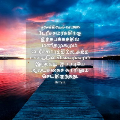 Picture 04 - எசேக்கியேல் 41:19 TAMIRV -  - Bible Verse Picture