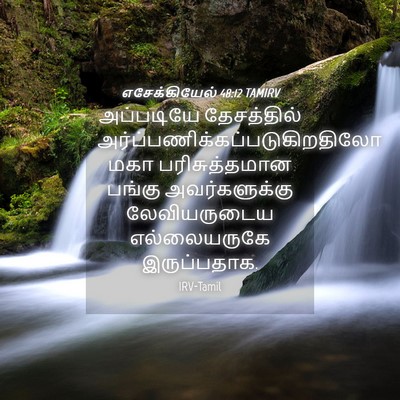 Picture 04 - எசேக்கியேல் 48:12 TAMIRV - அப்படியே - Bible Verse Picture