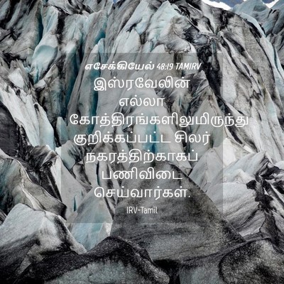 Picture 04 - எசேக்கியேல் 48:19 TAMIRV - இஸ்ரவேலின் எல்லா - Bible Verse Picture