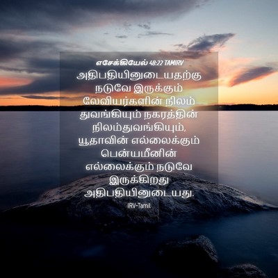 Picture 04 - எசேக்கியேல் 48:22 TAMIRV -  - Bible Verse Picture