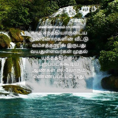 Picture 04 - எண்ணாகமம் 1:24 TAMIRV - காத் - Bible Verse Picture