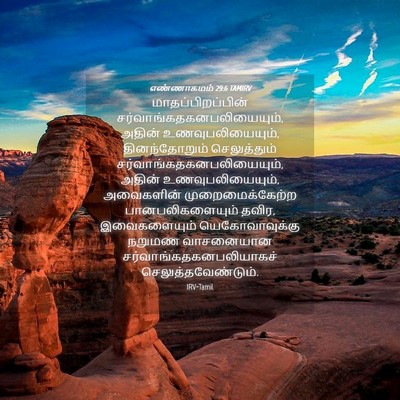 Picture 04 - எண்ணாகமம் 29:6 TAMIRV - மாதப்பிறப்பின் - Bible Verse Picture