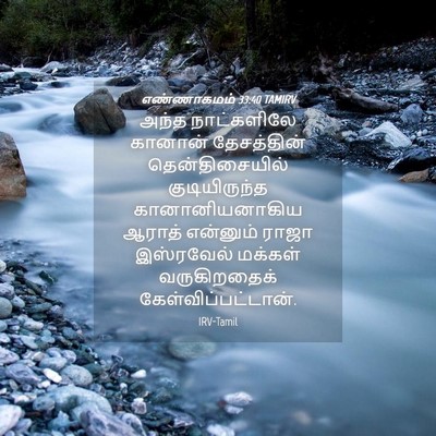 Picture 04 - எண்ணாகமம் 33:40 TAMIRV - அந்த நாட்களிலே - Bible Verse Picture
