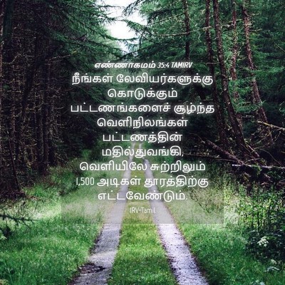 Picture 04 - எண்ணாகமம் 35:4 TAMIRV - நீங்கள் - Bible Verse Picture