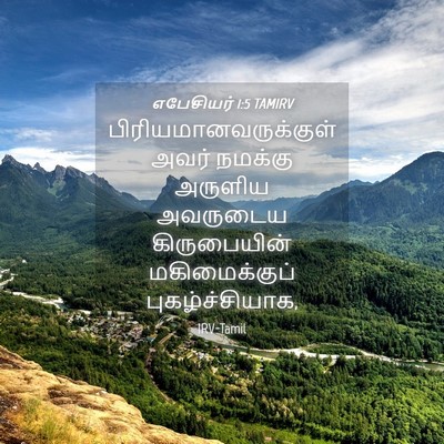 Picture 04 - எபேசியர் 1:5 TAMIRV -  - Bible Verse Picture