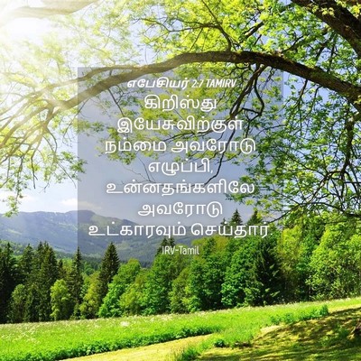 Picture 04 - எபேசியர் 2:7 TAMIRV - கிறிஸ்து - Bible Verse Picture