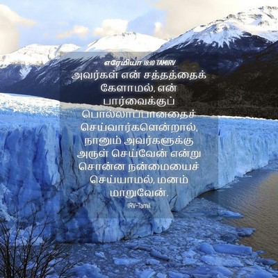 Picture 04 - எரேமியா 18:10 TAMIRV - அவர்கள் என் - Bible Verse Picture