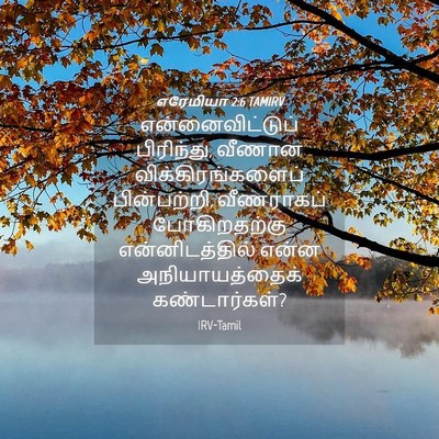 Picture 04 - எரேமியா 2:6 TAMIRV - என்னைவிட்டுப் - Bible Verse Picture