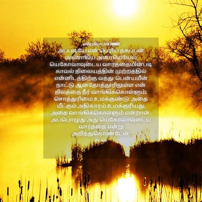 Picture 04 - எரேமியா 32:8 TAMIRV - அப்படியே என் - Bible Verse Picture