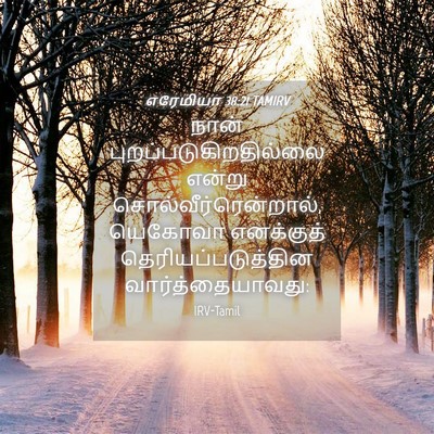 Picture 04 - எரேமியா 38:21 TAMIRV - நான் - Bible Verse Picture