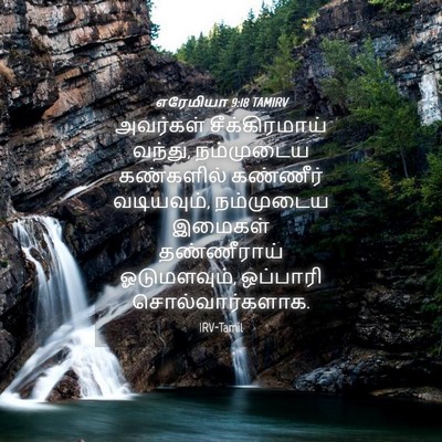 Picture 04 - எரேமியா 9:18 TAMIRV - அவர்கள் - Bible Verse Picture
