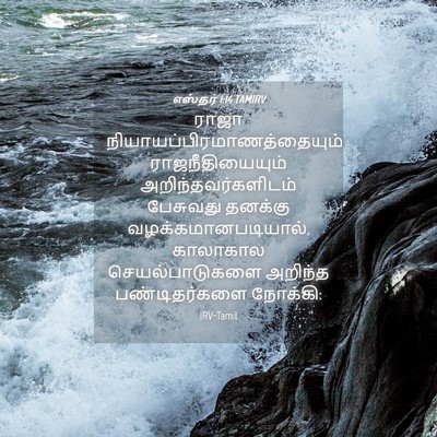 Picture 04 - எஸ்தர் 1:14 TAMIRV - ராஜா - Bible Verse Picture