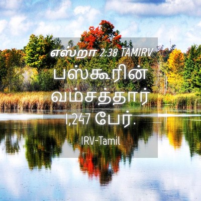 Picture 04 - எஸ்றா 2:38 TAMIRV - பஸ்கூரின் - Bible Verse Picture