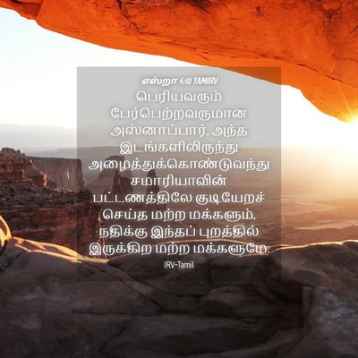 Picture 04 - எஸ்றா 4:10 TAMIRV - பெரியவரும் - Bible Verse Picture