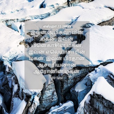 Picture 04 - எஸ்றா 7:5 TAMIRV - இவன் அபிசுவாவின் - Bible Verse Picture