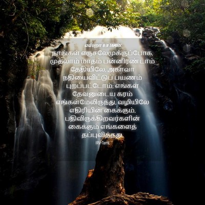 Picture 04 - எஸ்றா 8:31 TAMIRV - நாங்கள் - Bible Verse Picture