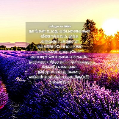 Picture 04 - எஸ்றா 9:14 TAMIRV - நாங்கள் உமது - Bible Verse Picture