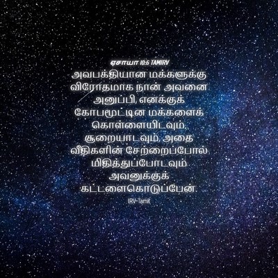 Picture 04 - ஏசாயா 10:6 TAMIRV - அவபக்தியான - Bible Verse Picture