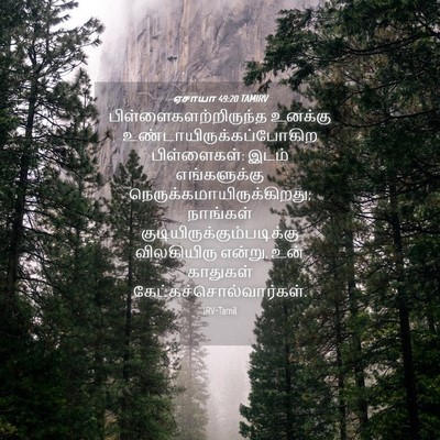 Picture 04 - ஏசாயா 49:20 TAMIRV -  - Bible Verse Picture