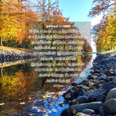 Picture 04 - ஏசாயா 7:2 TAMIRV - சீரியர்கள் - Bible Verse Picture
