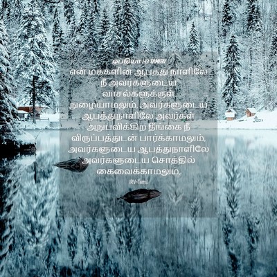 Picture 04 - ஒபதியா 1:13 TAMIRV - என் மக்களின் - Bible Verse Picture