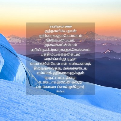 Picture 04 - சகரியா 12:4 TAMIRV - அந்நாளிலே நான் - Bible Verse Picture