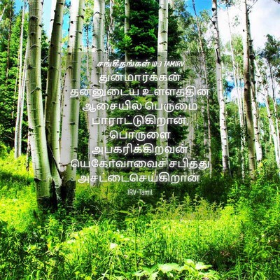Picture 04 - சங்கீதங்கள் 10:3 TAMIRV - துன்மார்க்கன் - Bible Verse Picture
