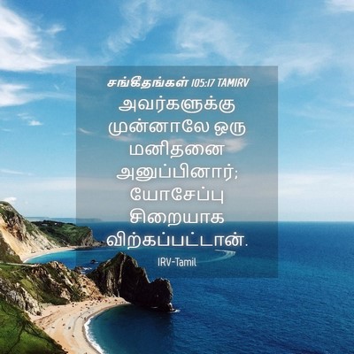 Picture 04 - சங்கீதங்கள் 105:17 TAMIRV - அவர்களுக்கு - Bible Verse Picture