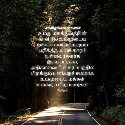Picture 04 - சங்கீதங்கள் 110:3 TAMIRV - உமது - Bible Verse Picture