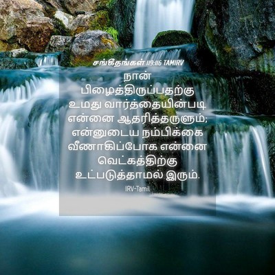 Picture 04 - சங்கீதங்கள் 119:116 TAMIRV - நான் - Bible Verse Picture