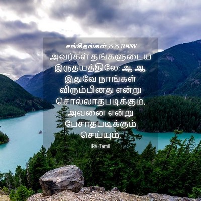 Picture 04 - சங்கீதங்கள் 35:25 TAMIRV - அவர்கள் தங்களுடைய - Bible Verse Picture