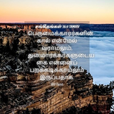 Picture 04 - சங்கீதங்கள் 36:11 TAMIRV -  - Bible Verse Picture