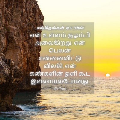 Picture 04 - சங்கீதங்கள் 38:10 TAMIRV - என் உள்ளம் - Bible Verse Picture