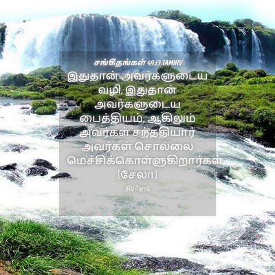 Picture 04 - சங்கீதங்கள் 49:13 TAMIRV - இதுதான் - Bible Verse Picture