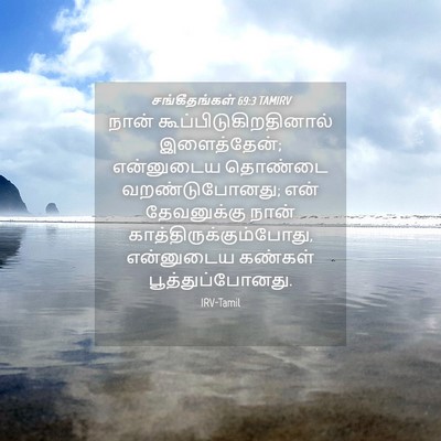 Picture 04 - சங்கீதங்கள் 69:3 TAMIRV - நான் - Bible Verse Picture