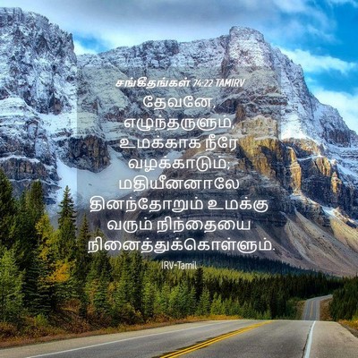 Picture 04 - சங்கீதங்கள் 74:22 TAMIRV - தேவனே, - Bible Verse Picture