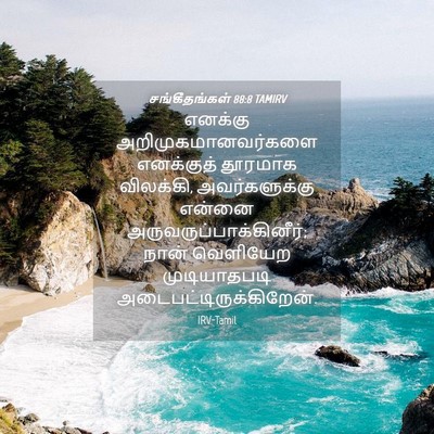 Picture 04 - சங்கீதங்கள் 88:8 TAMIRV - எனக்கு - Bible Verse Picture