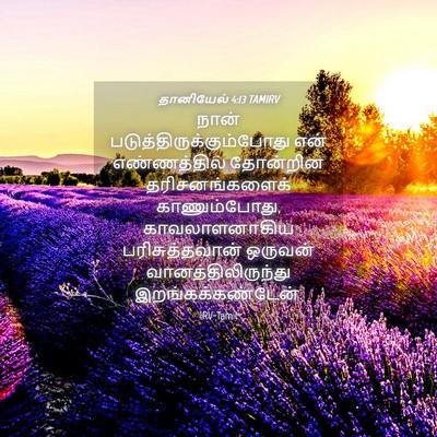 Picture 04 - தானியேல் 4:13 TAMIRV - நான் - Bible Verse Picture