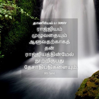 Picture 04 - தானியேல் 6:1 TAMIRV - ராஜ்ஜியம் - Bible Verse Picture