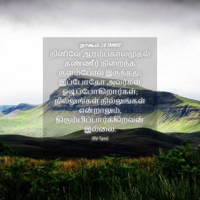 Picture 04 - நாகூம் 2:8 TAMIRV - நினிவே - Bible Verse Picture