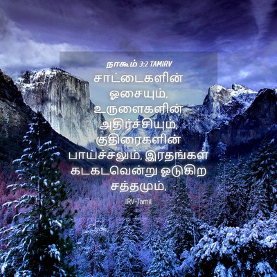 Picture 04 - நாகூம் 3:2 TAMIRV - சாட்டைகளின் - Bible Verse Picture