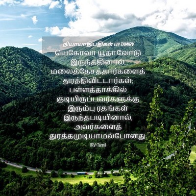 Picture 04 - நியாயாதிபதிகள் 1:19 TAMIRV - யெகோவா யூதாவோடு - Bible Verse Picture